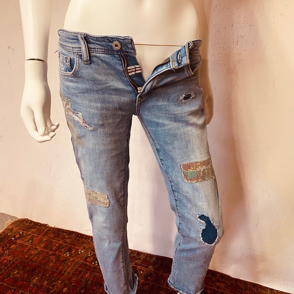 Patchwork Jeans - image 3